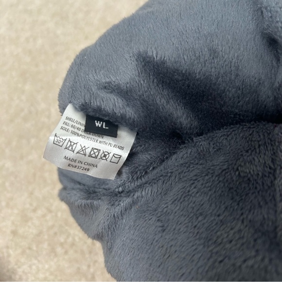 NEW REI Duck Down Pink Fleece Lined Camping Bootie Slipper Boot Women Size Large - Picture 7 of 8